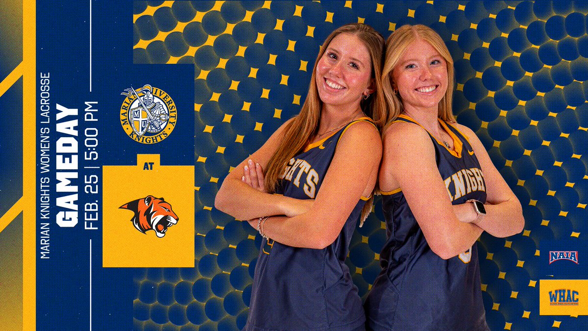 SEASON OPENER!!

<a href="/MarianULacrosse/">Marian Lacrosse</a> opens up their season today as they travel to Georgetown to take on the Tigers in a ranked matchup with first draw set for 5 PM
