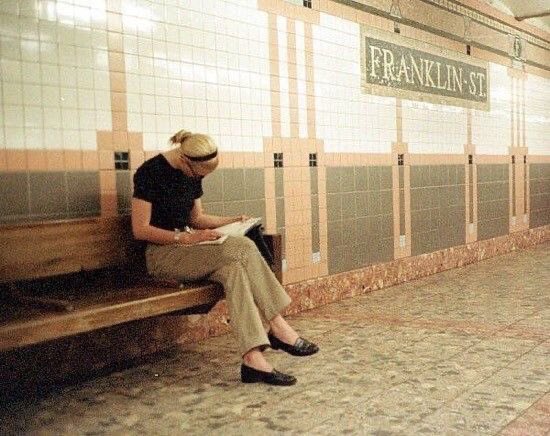 physically here, mentally in ‘90s new york city