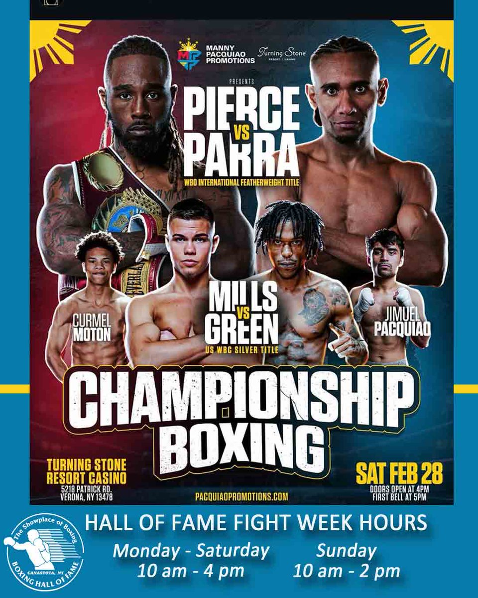 Boxing Hall of Fame tweet media