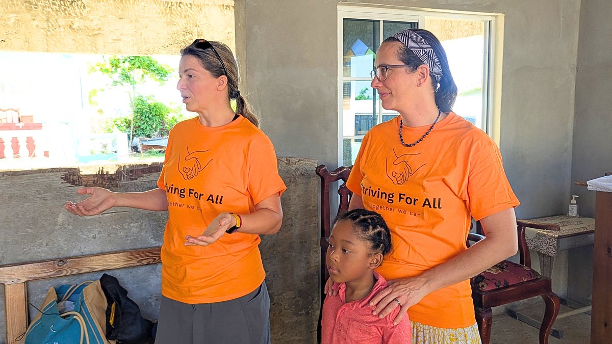AllStriving's tweet photo. 40 children affected by Hurricane Melissa took part in a day of arts and enrichment, made possible by our donors and volunteers.

Read more: https://t.co/uXmLsb7A1v

#StrivingForAll #YouthSupport https://t.co/YXp7BOKlpB