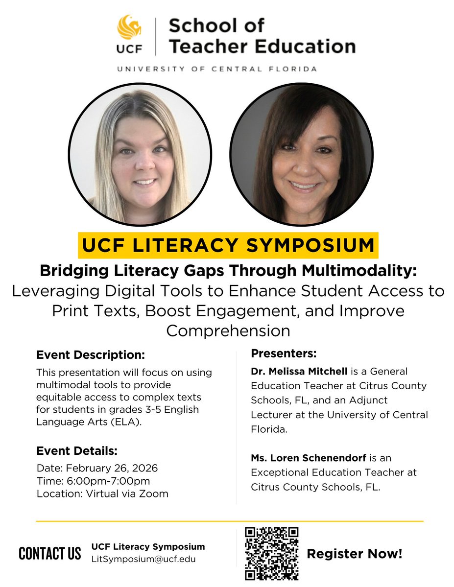 UCF School of Teacher Education tweet media