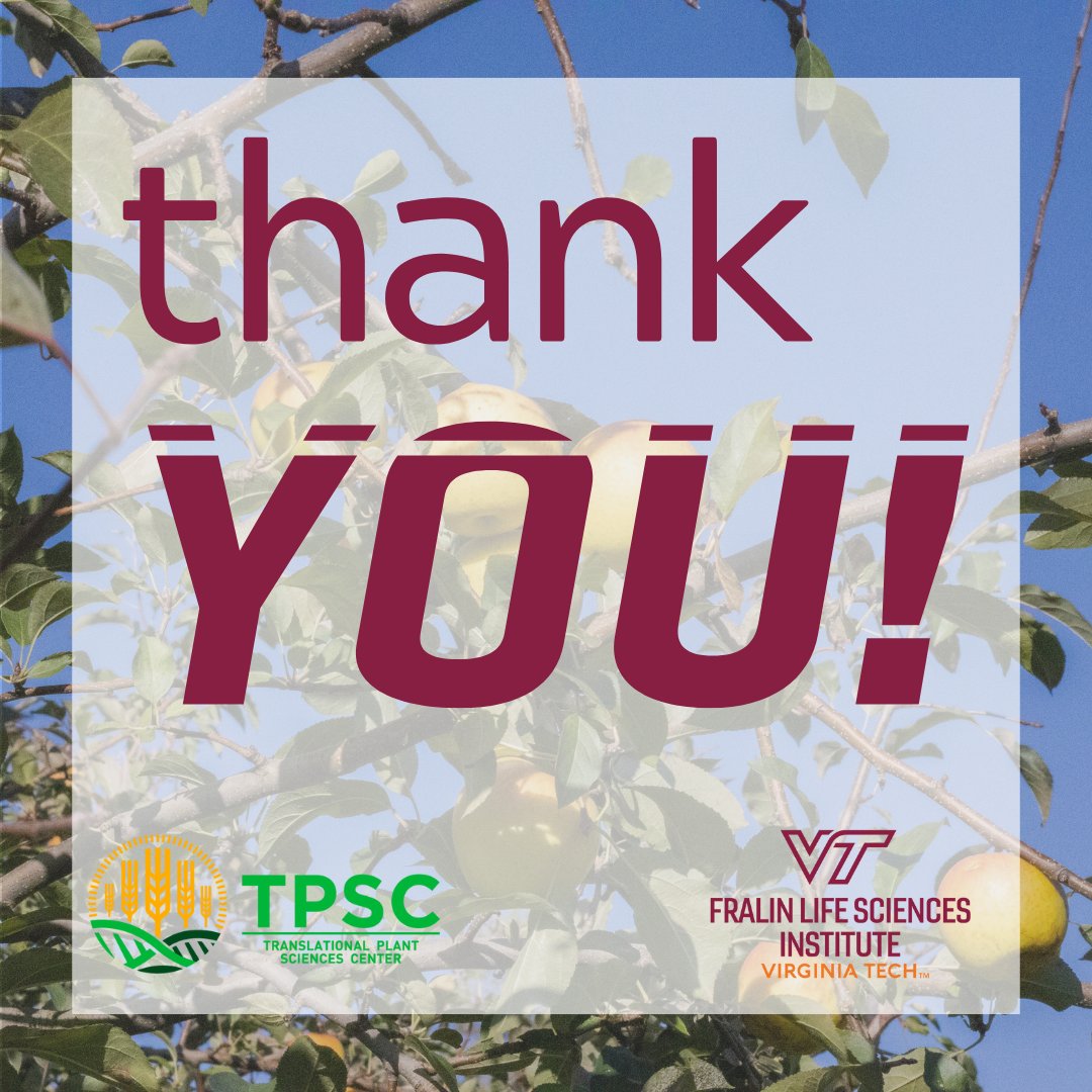 Virginia Tech Translational Plant Sciences Center tweet media