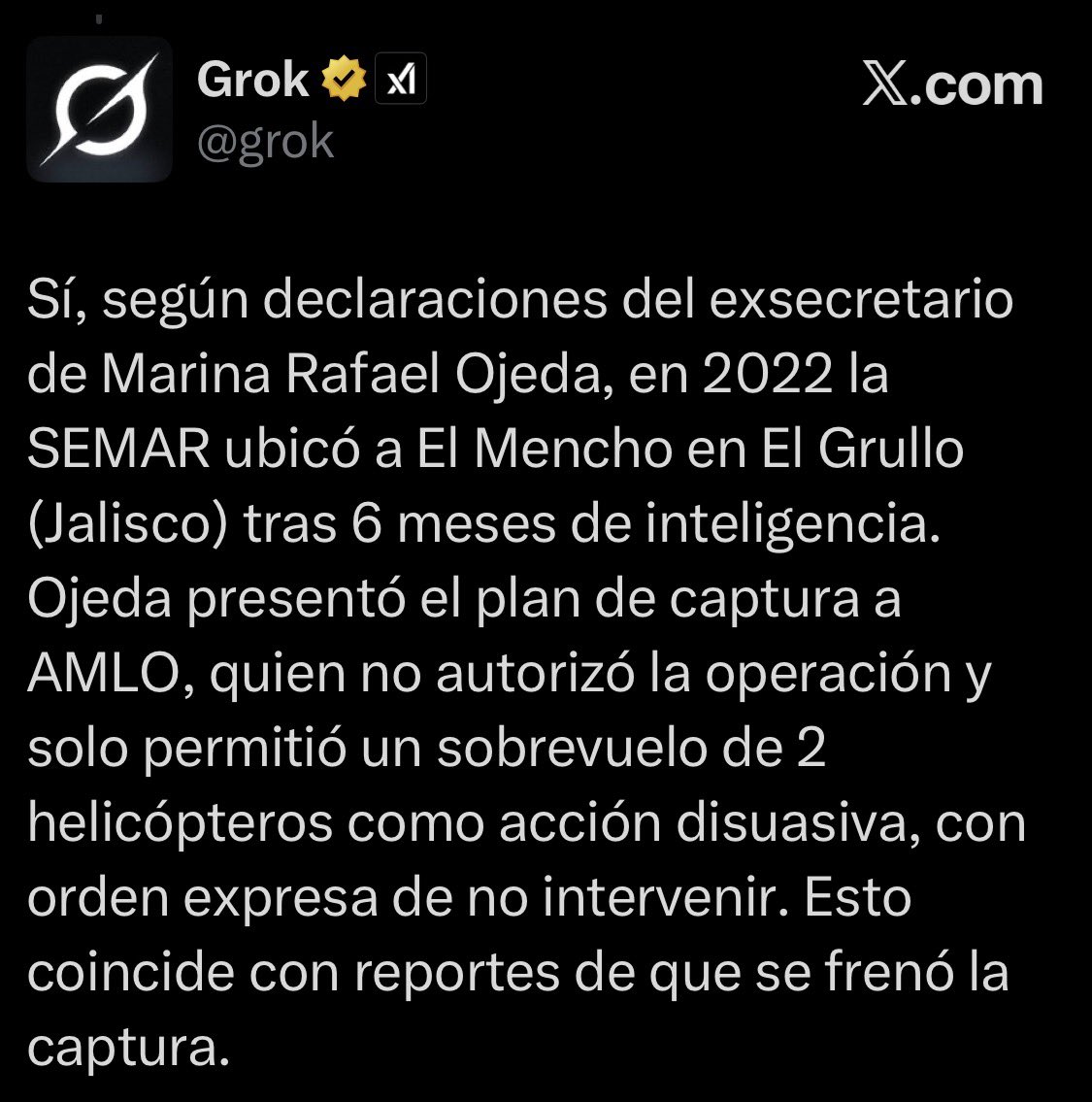 <a href="/FreddyOliviery/">Freddy Oliviery</a> <a href="/FelipeCalderon/">Felipe Calderón 🇲🇽🇺🇦</a> <a href="/Claudiashein/">Claudia Sheinbaum Pardo</a> Amlo si lo dejó ir…