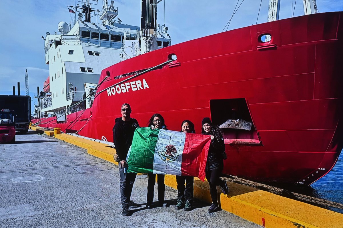IIUNAM's tweet photo. Con 50 kg de muestras recolectadas en la CAMEX-1, la UNAM investigará cómo era el planeta hace 145 millones de años y la relación océano-glaciar-clima global.
https://t.co/tMCdFEpxKR
#CAMEX1 #unam https://t.co/9vf637wtuK