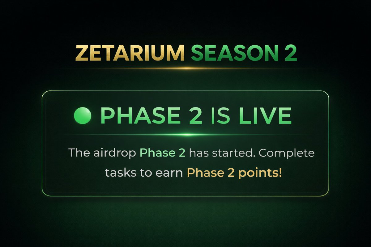 If you understand the vision behind <a href="/Zetarium_/">Zetarium</a>  Season 2 should excite you. The ecosystem is evolving.