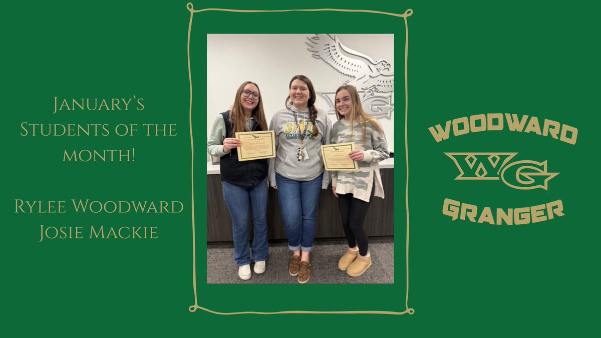 Woodward-Granger High School tweet media