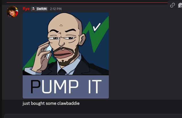 $CLAWBADDIE <a href="/KyeGomezB/">Kye Gomez (swarms)</a> <a href="/creatocali/">cali (swarms)</a> 

4U7LcwKS1g8YjxBdYqggknbsr2BKooyt653k2H3aswrm