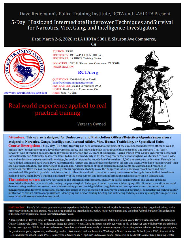 LA HIDTA Training hosted by LA CLEAR tweet media