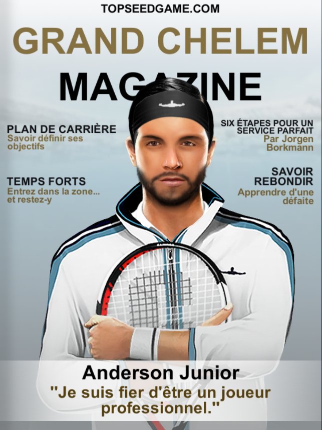PhambuAnderson's tweet photo. Télécharge TOP SEED - Tennis Manager, le numéro 1 des jeux de tennis au MONDE !
Et c'est gratuit !
https://t.co/xcL2F9r5AQ https://t.co/Cd9sJ7EeG0