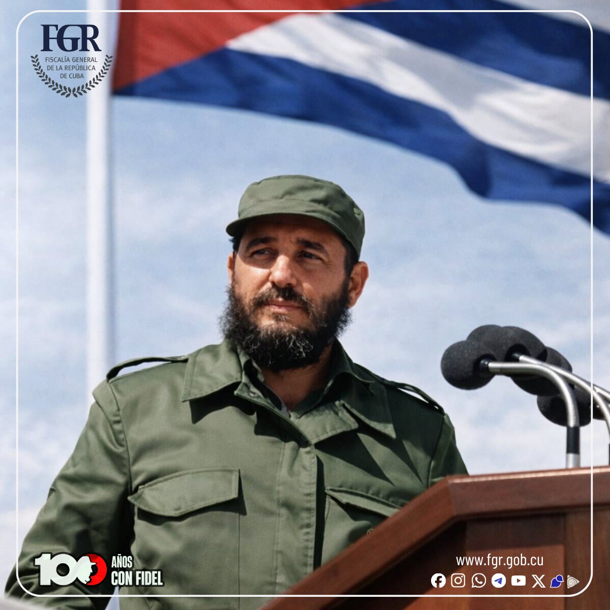 #100AñosConFidel: «La historia nos ha enseñado que el acceso a la independencia para un pueblo que se libera del sistema colonial o neocolonial es, a la vez, el último acto de una larga lucha y el primero de una nueva y difícil batalla»

#CubaEstáFirme
#FiscalíaCubana