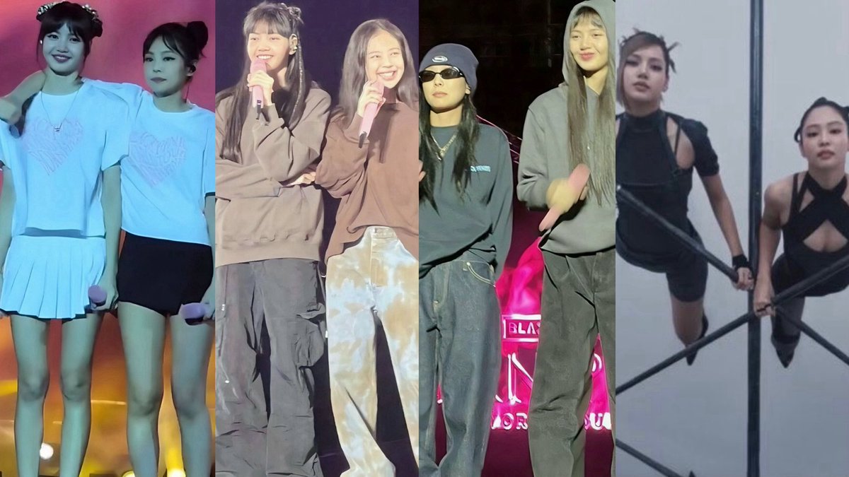 lisademanoban's tweet photo. jenlisa’s height difference 😂 https://t.co/cXixmgGmEh