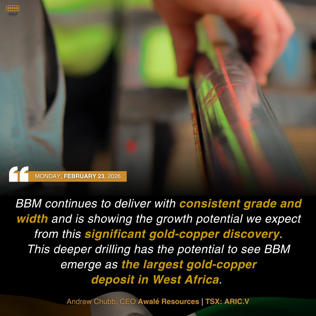 Awalé Resources (TSX-V: ARIC) 🟠 tweet media