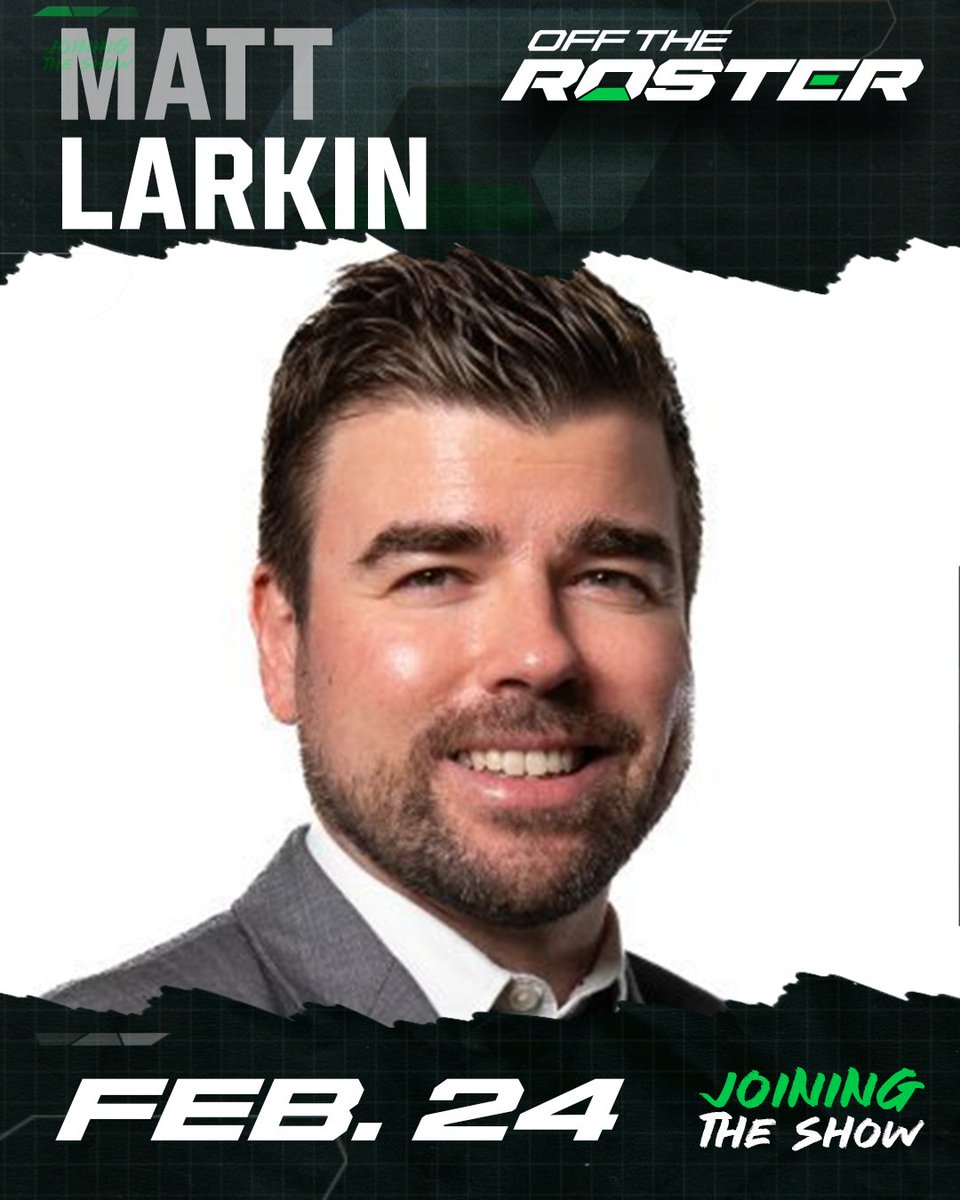 Daily Faceoff Managing Editor and Senior Writer Matt Larkin joins Off The Roster tomorrow ahead of the Leafs getting back to game action

Live 10am EST on X, IG and YouTube

<a href="/MLarkinHockey/">Matt Larkin</a> <a href="/DailyFaceoff/">Daily Faceoff</a> #Leafs #AustonMatthews #AM34