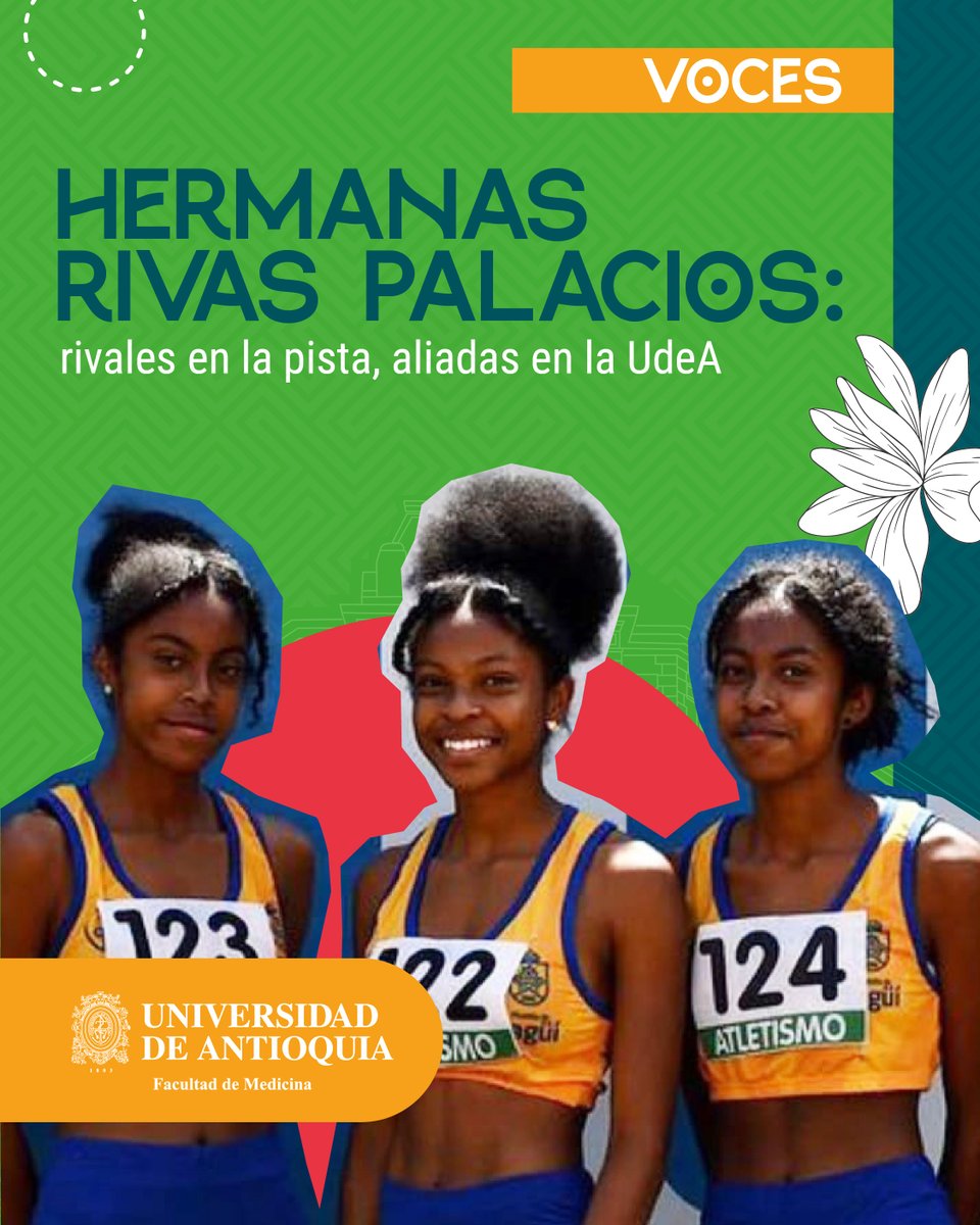 Del barrio a podios internacionales, las hermanas Rivas Palacios fusionan su práctica deportiva con los estudios de diferentes pregrados en la <a href="/UdeA/">Universidad de Antioquia</a>. 🥇🏫

📍 Conoce la historia de Asly, Leivis y Lenis en nuestra más reciente publicación de Voces: shorturl.at/9fzYt.