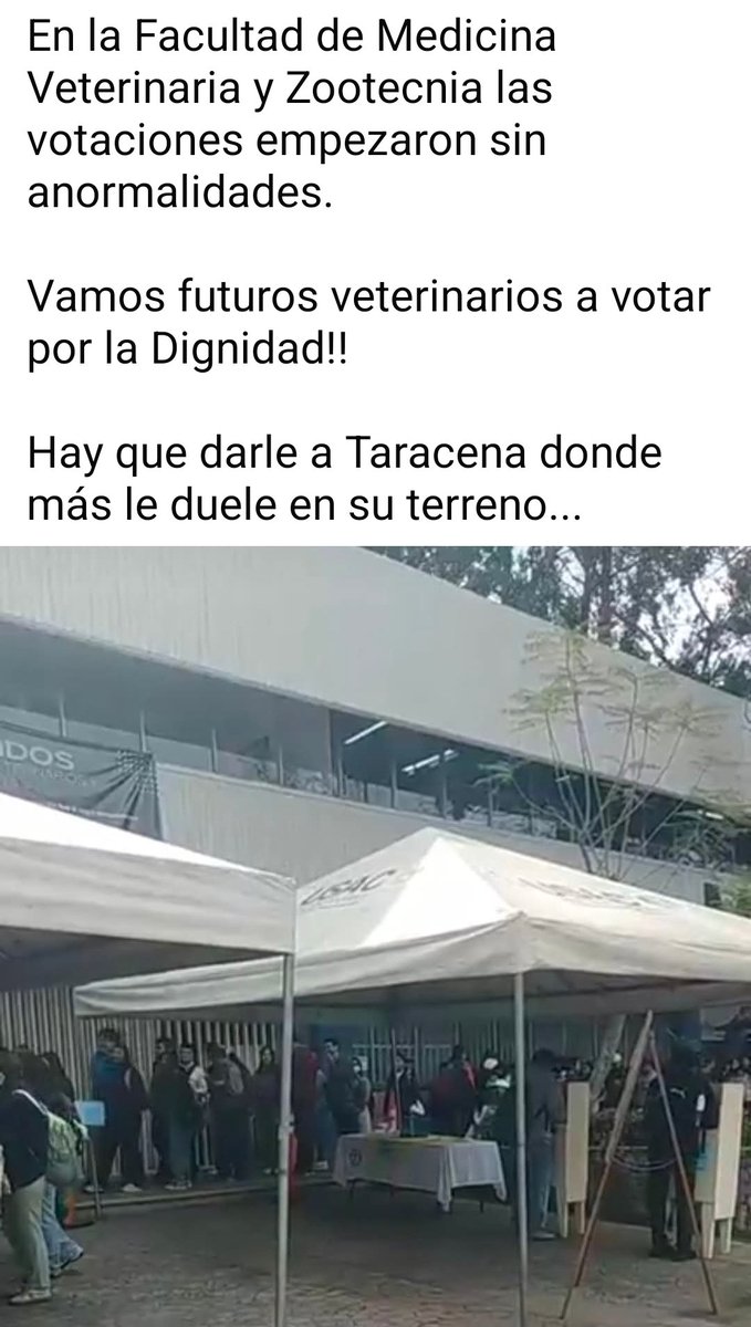 #GustavoTaracenaGil con razón pasas rebuznando en contra del gobierno si sos parte del #PactodeCorruptos y todo mundo te quiera fuera de la facultad de Medicina Veterinaria y Zootecnia
