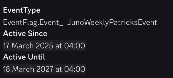 Looks like Lego fortnite will be having a St Patrick’s event!