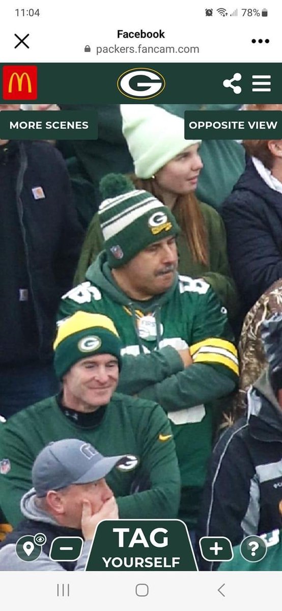 Packertom's tweet photo. @RobDemovsky @packers_access I was able to make my dream come true thanks to someone selling their season ticket seat for this game https://t.co/NqSt8Akd5O
