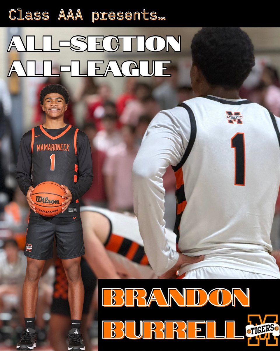 CoachCarver_'s tweet photo. Congratulations Brandon Burrell for being named @LowerHudsonHoop All-Section and All-League! @mhsvarsitysport @MamaroneckED https://t.co/DKYPwgL9VP