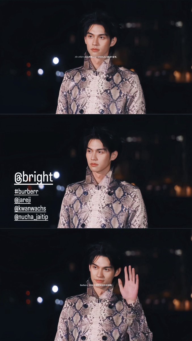 ตอนแรกที่เจอว่าไบร์ททรงชุดพ่องู ฉันอึ้งอยุ่พักนึง มันเกินความคาดหมายของฉันไว้เยอะ 😂 
มันไม่ใช่ว่าใครจะใส่แล้วรอดอ่ะ นึกออกป่ะ แต่ไบร์ทรอดเฉย ก็เงี้ยลูกรักพระเจ้า  ใส่แบบไหนก็หล่อ เดินออกมาคือแบบออร่าความหล่อมันกระแทก ลนลานจะแคปรูปดันไปกดล็อคเครื่องอ่ะคิดดู๊ 
ภูมิใจมากที่ตื่นทัน