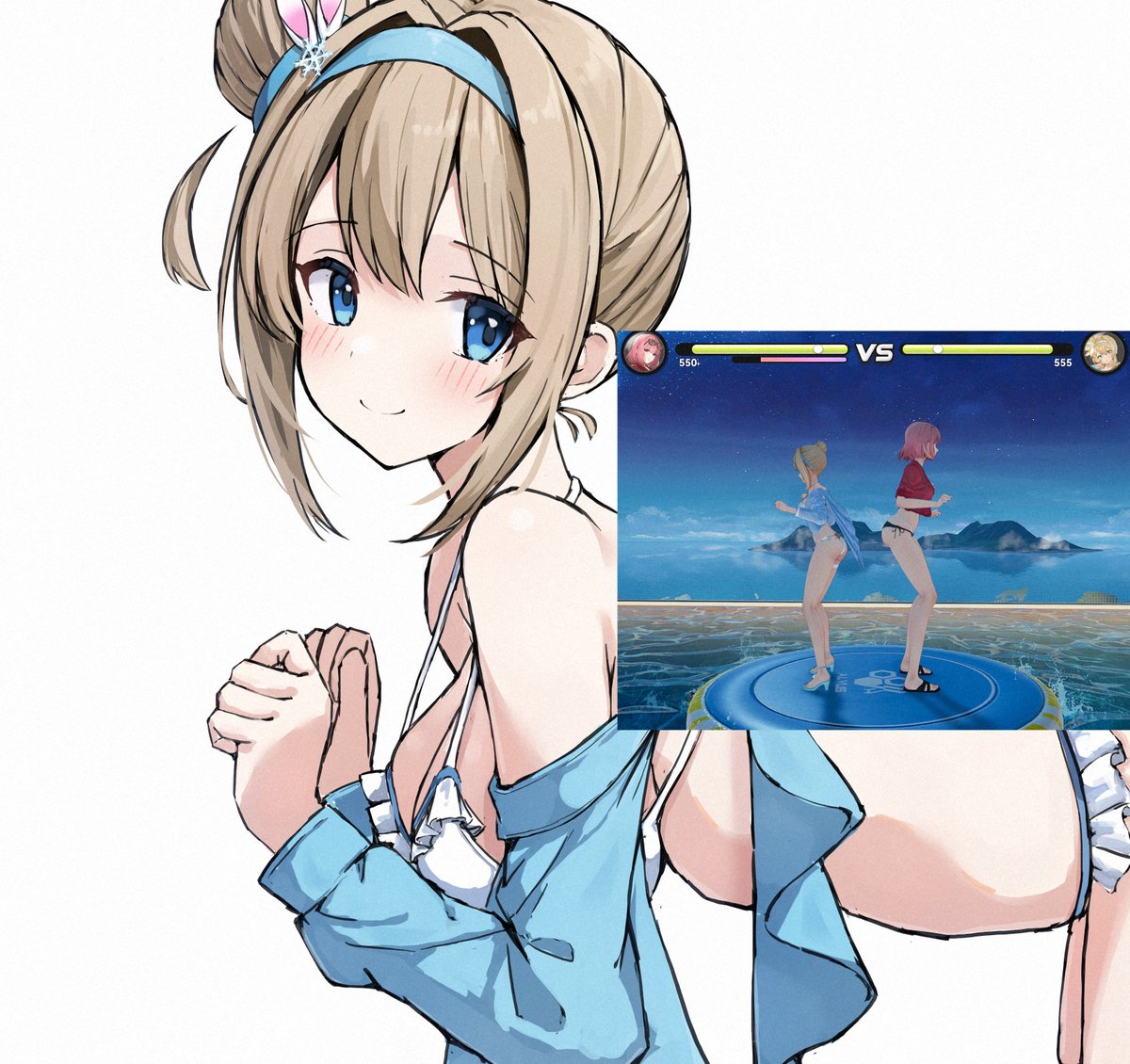 スオミちゃんと遊べるいたって健全なミニゲームなんです！信じて下さい！