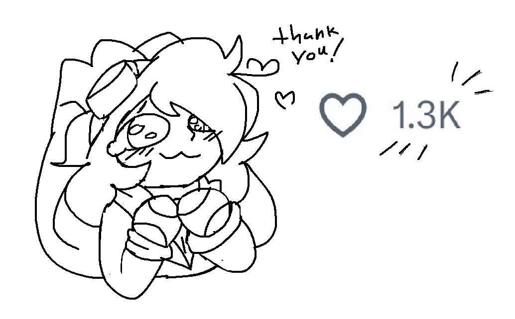 1.3k likes??? NO WAY 

I CANT even say how much this means to me 😭 I NEVER gotten this many likes before ever for the art I’ve posted it means so much that you love this one! 

I’ll be doing the other girls to 🫶💕 thank you so much!! 💕💕