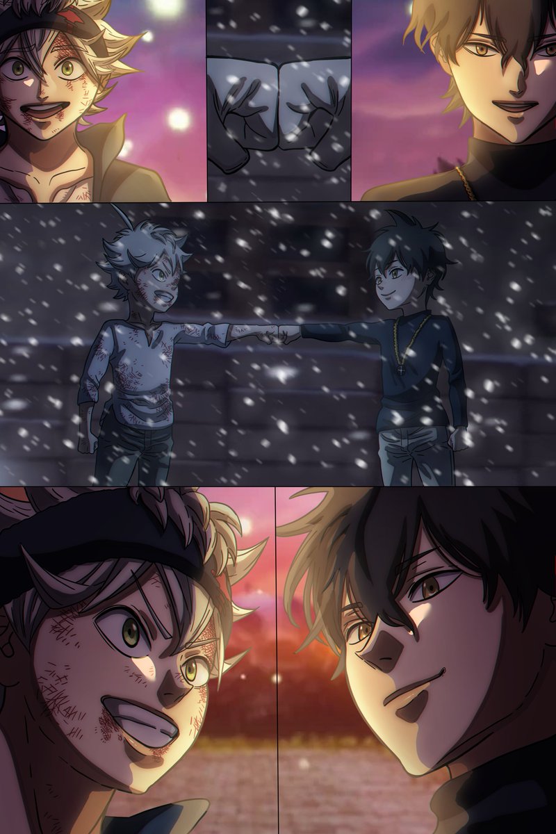 #ブラクロ #ブラッククローバー #アスタ #ユノ #BlackClover #Asta #Yuno #YunoGrinberryall #mycoloring #MangaColoring

Yuno: do you...... remember our promise? 

Asta: I didn't think...... you remembered