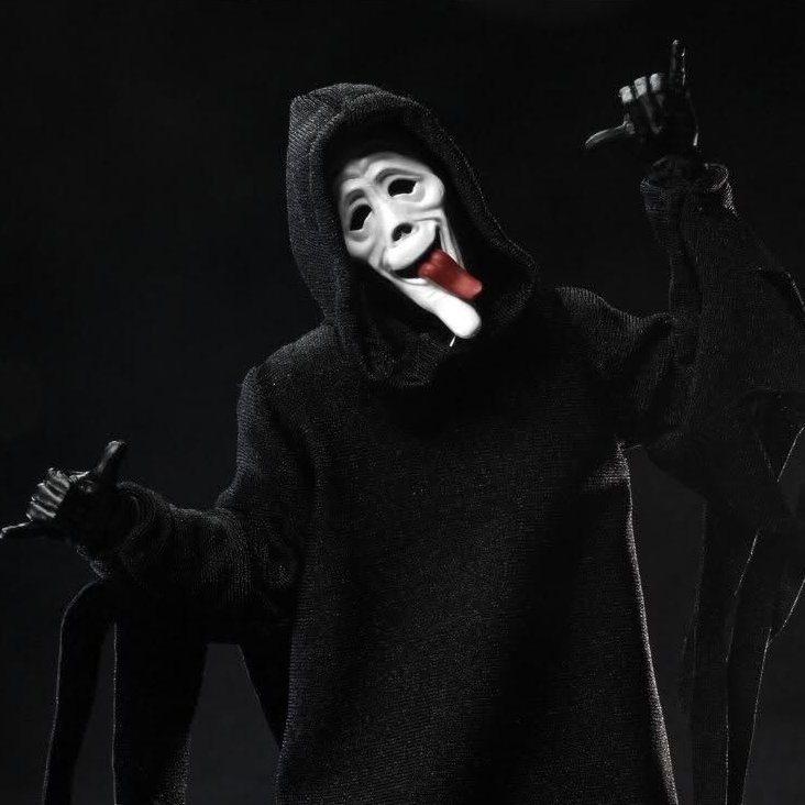 NECAの『スクリーム』ゴーストフェイス、差し替えパーツで『最終絶叫