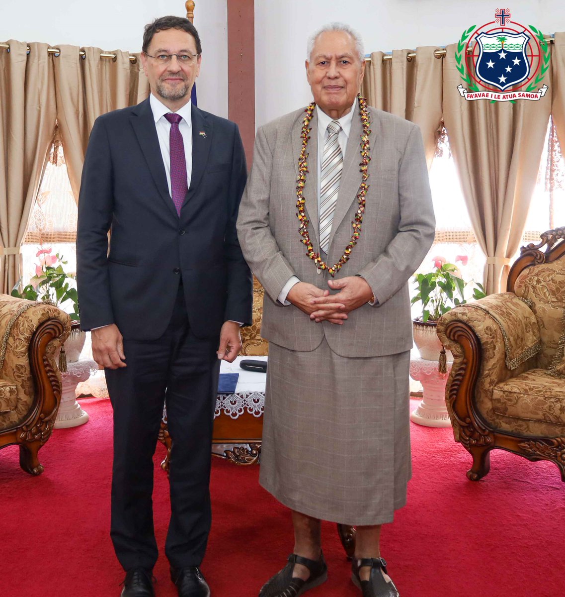 Government of Samoa tweet media