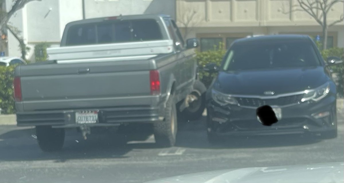 Why do people do this a whole empty parking lot and you park like this next to me wtf