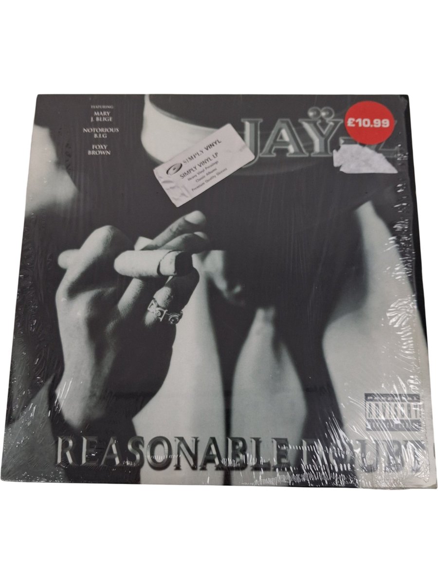 Jay-Z Reasonable Doubt Vinyl Record Album Limited Edition Rap Hip