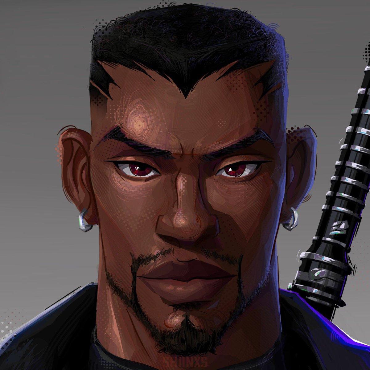 BLADE Spider-Verse Portrait 🗡️🕷️❗️