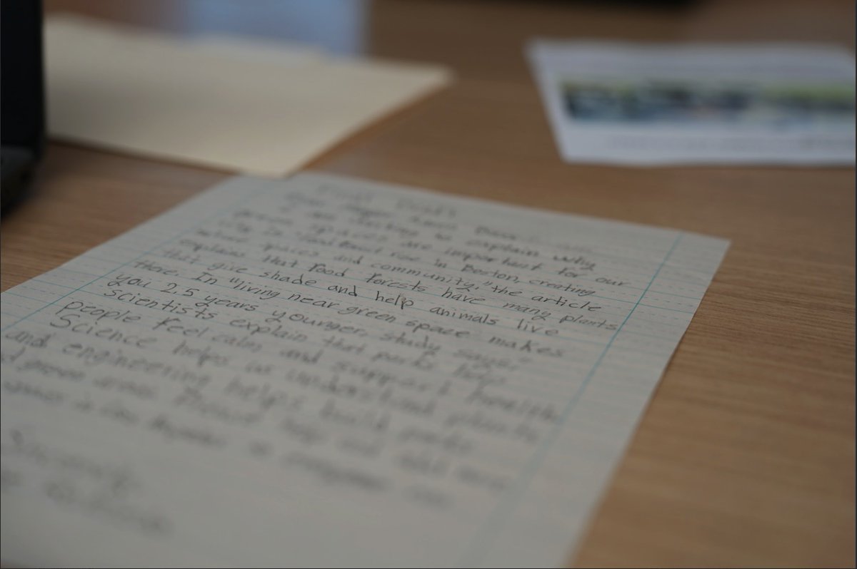 LAUSD_Achieve's tweet image. Kudos to our Climate-forward thinking 4th graders and members of the Climate Action Club at
@92nd Street STEAM Academy for writing letters to
@MayorOfLA advocating for more #GreenSpaces, including parks, that offer peace and calm to communities #NatureintheCity #OutdoorEquity