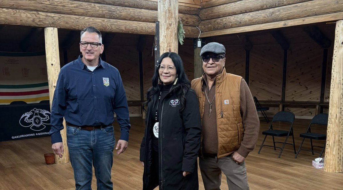 It is always an honour to be invited to Gakijiwanong to see my many friends and family there. On this occasion I was overjoyed to see the hard work of Chief Atatise-Norwegian and her council come to fruition with this announcement of a long-term solution to the community’s water