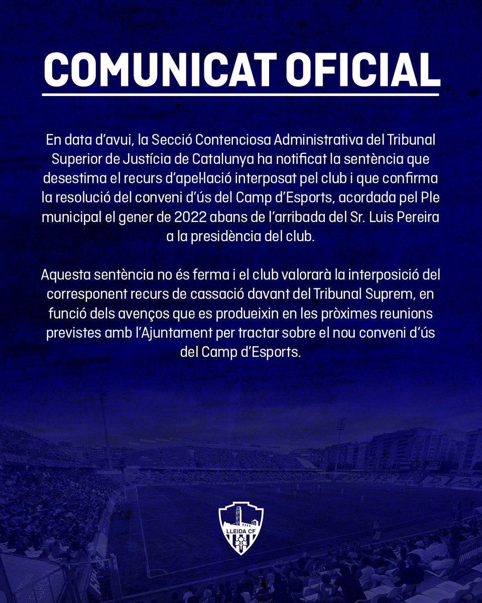 Lleida CF tweet media