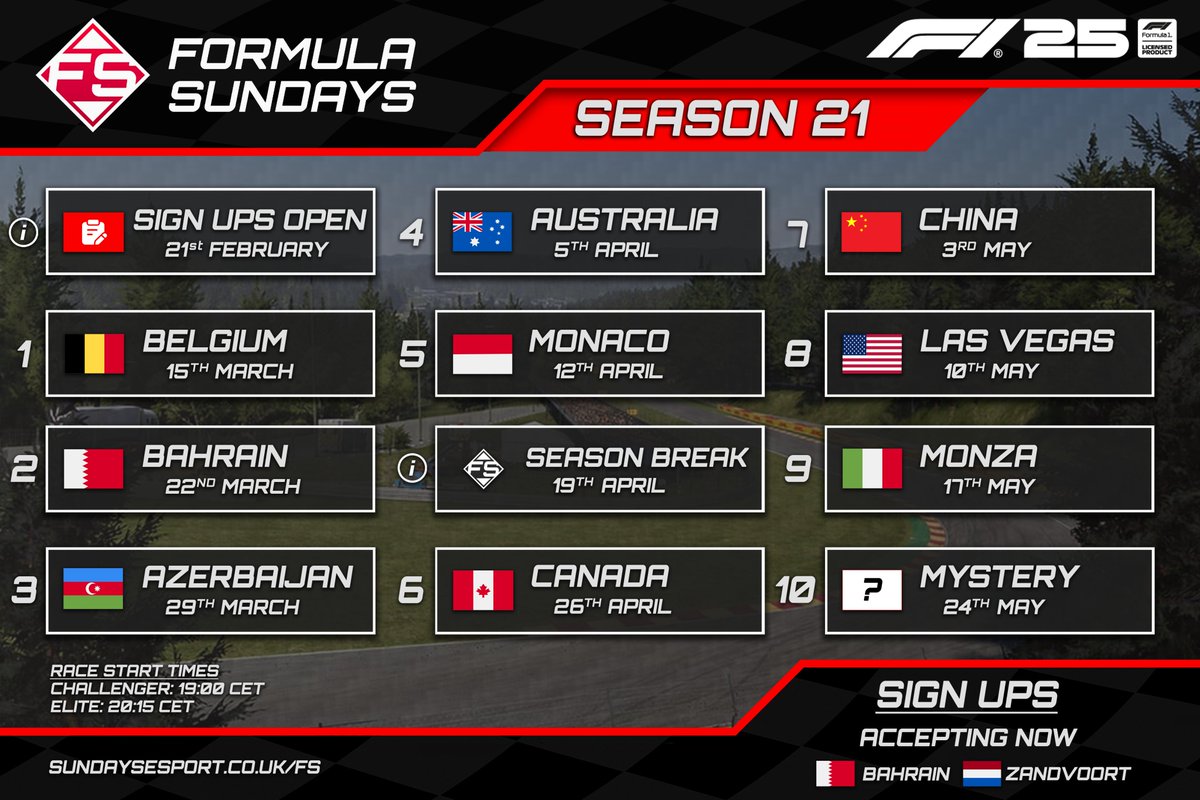 Formula Sundays tweet media