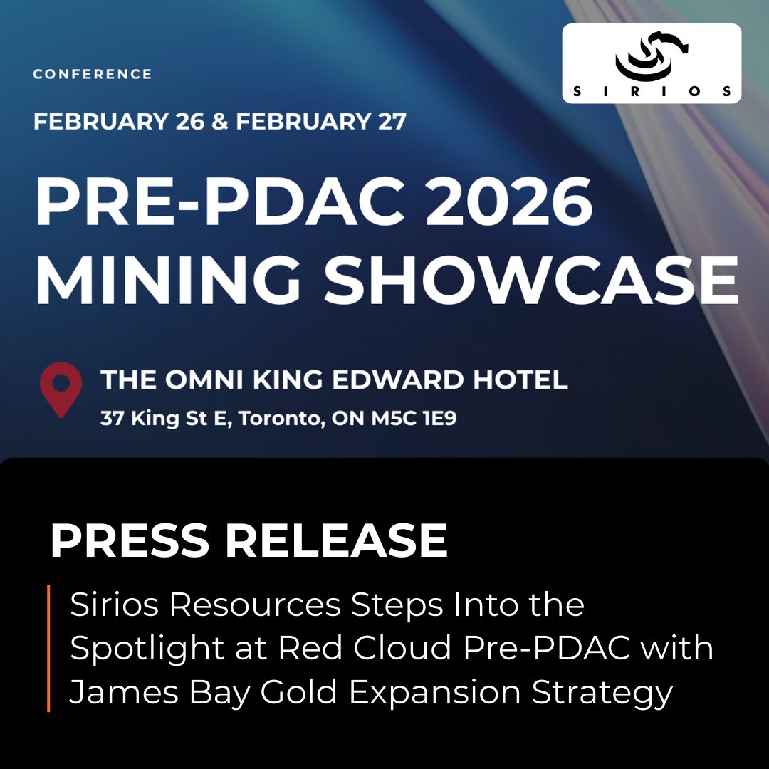 Sirios Resources tweet media