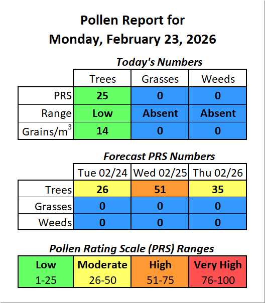 Forsyth County, NC Pollen tweet media