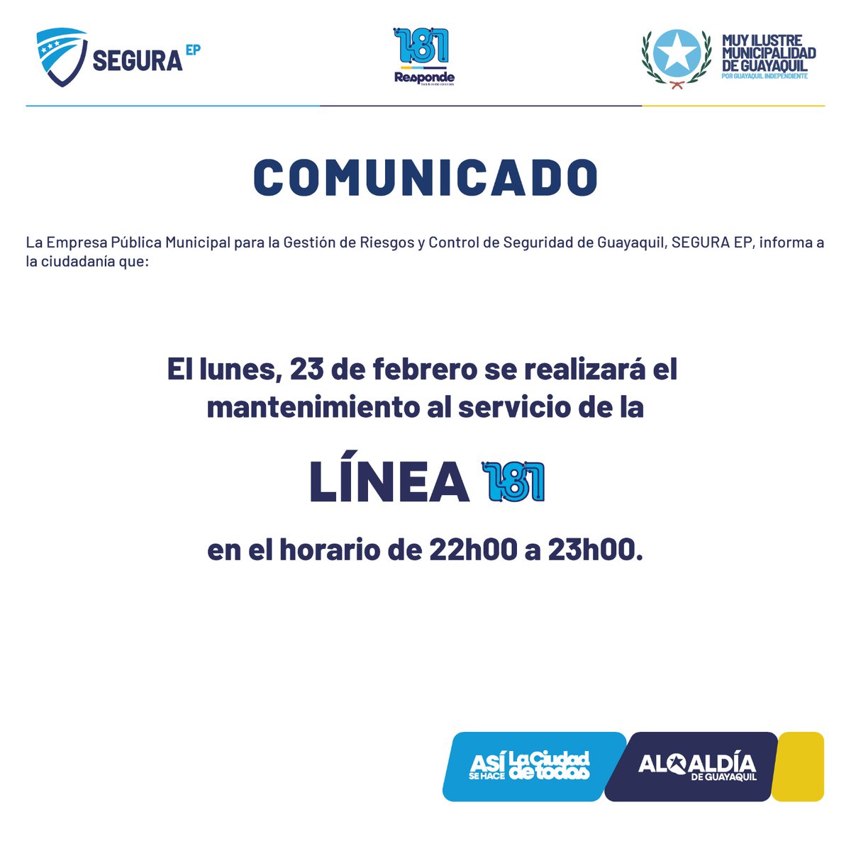 COMUNICADO