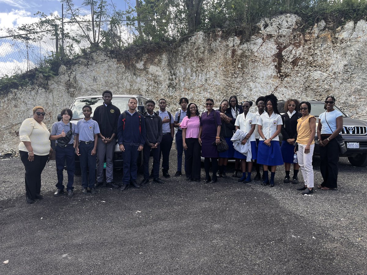 NorthGateHigh's tweet photo. Our students made a visit to York Castle High to distribute care packages to students who were impacted by Hurricane Melissa. 

This event is under Operation Grace which is a holistic outreach conducted by NYFDF. https://t.co/hLc5SIuAo4