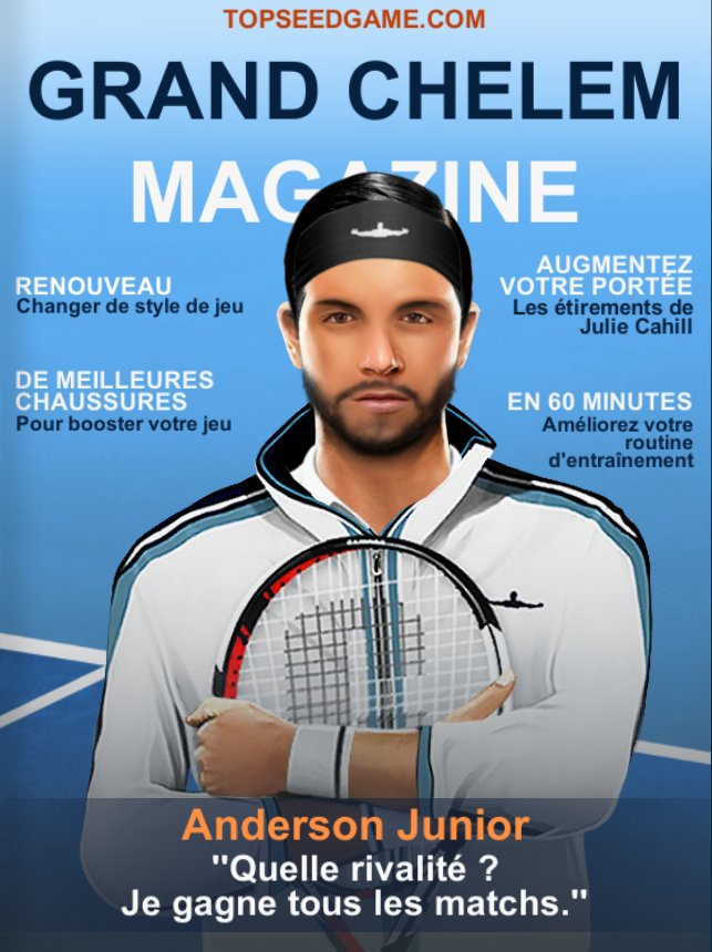 PhambuAnderson's tweet photo. Télécharge TOP SEED - Tennis Manager, le numéro 1 des jeux de tennis au MONDE !
Et c'est gratuit !
https://t.co/xcL2F9r5AQ https://t.co/OrspE7M63W