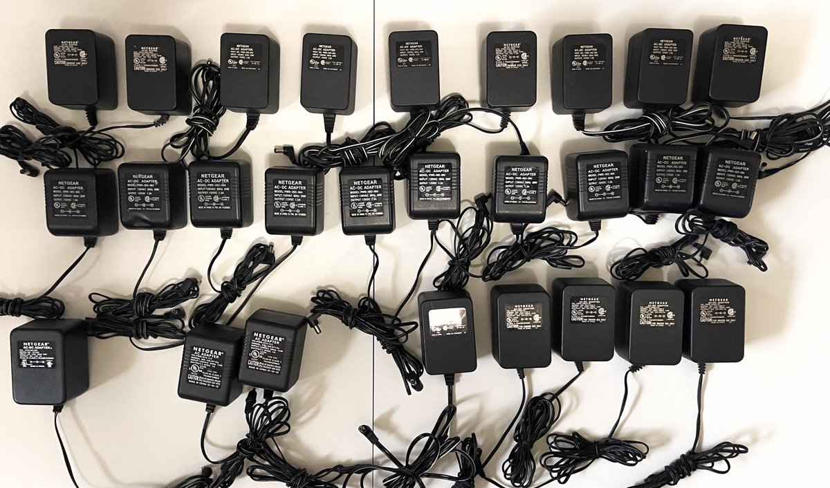 highestdeals's tweet image. Original OEM NETGEAR 7.5 V 12V DC Power Adapters Lot Of 27 Tested

ebay.com/itm/2272295117…

#NETGEAR #power #adapter #eBay #electronics