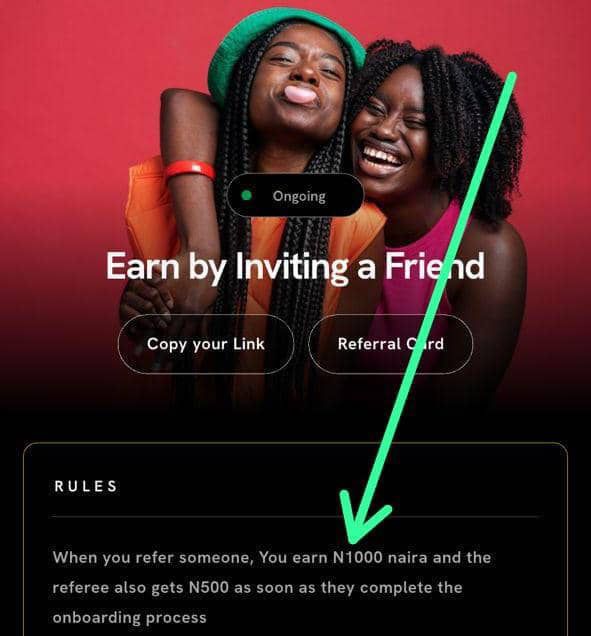 Hi Guys, FREE ₦500 for you and  ₦1000 for me instantly🔥🔥

Referrals are officially back on PocketMoni💃

📍Reg link🔗👉      🚀 Join me on PocketMoni!
      Download the PocketMoni app using my referral code: 
      or use my my referral link: 👉 pocketmonibank.onelink.me/667r/w4kbnbng?…