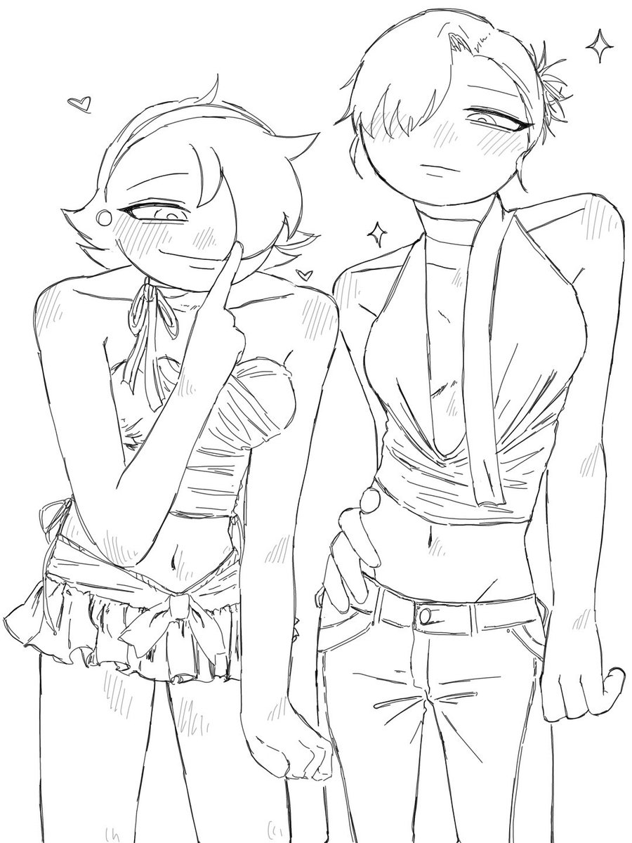 Girls💅💄👠/Sarah &amp; My OC💖
(Wrong tag earlier, so I’m posting it again!)
･
#YourBoyfriendGame 
#YourBoyfriendfanart
#yourboyfriendgameOC