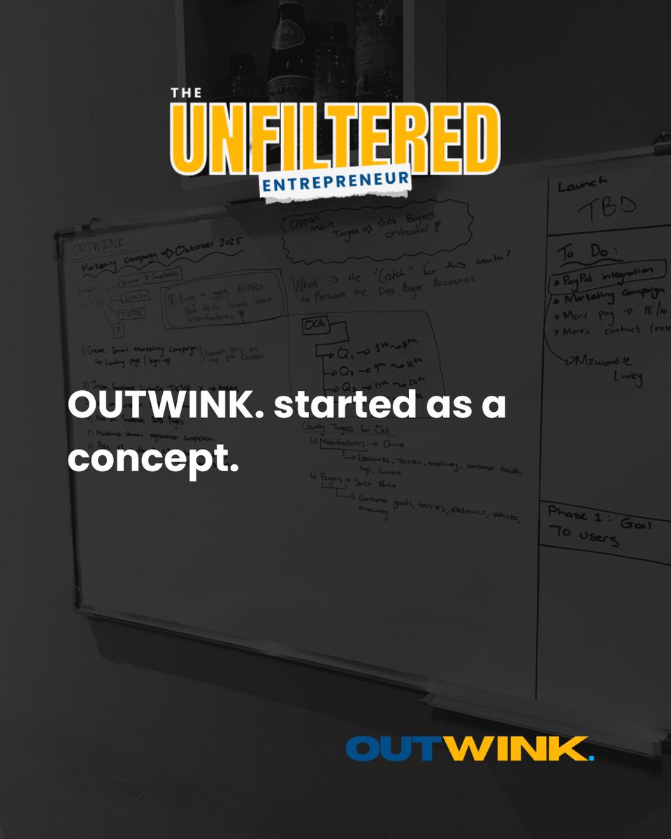 Unfltrd_entrep's tweet photo. @outwinkcom started as a concept… https://t.co/YLqSTULVcn
