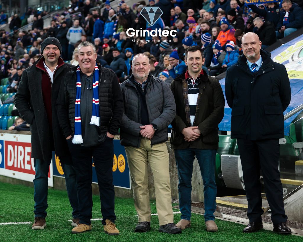 Thank you once again to Grindtec for sponsoring the match on Saturday 🤝

Grindtec are Northern Ireland's only dedicated saw &amp; tool sharpening center 🪚

Find Out More 👉 grindtecservices.com