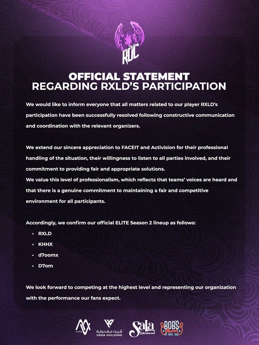 ROC Esports tweet media