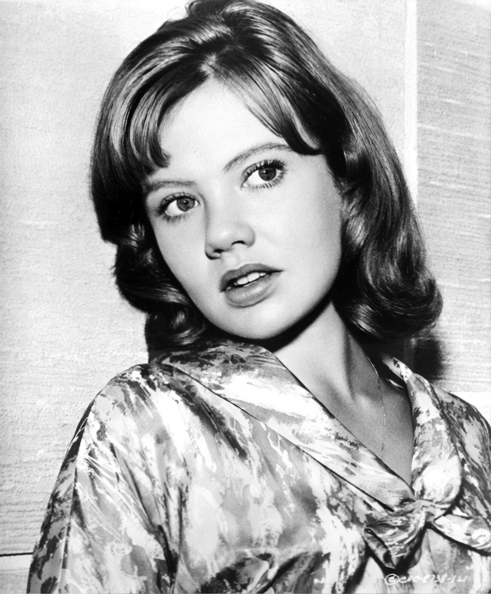 Hayley Mills on set for "The Trouble With Angels" in 1965
