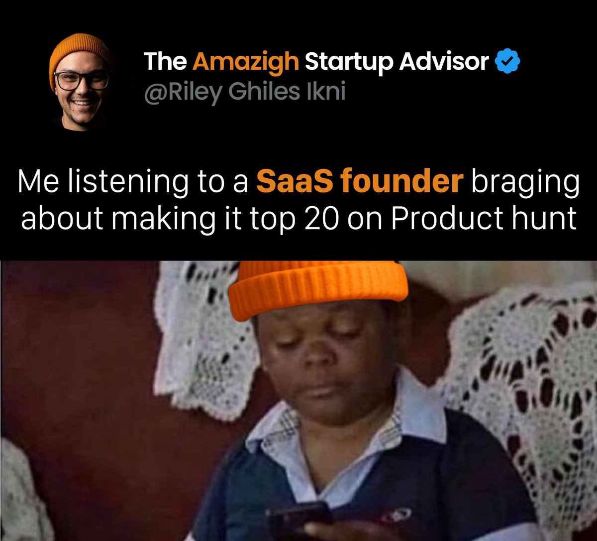 Riley-Ghiles l The Amazigh* Startup Advisor tweet media