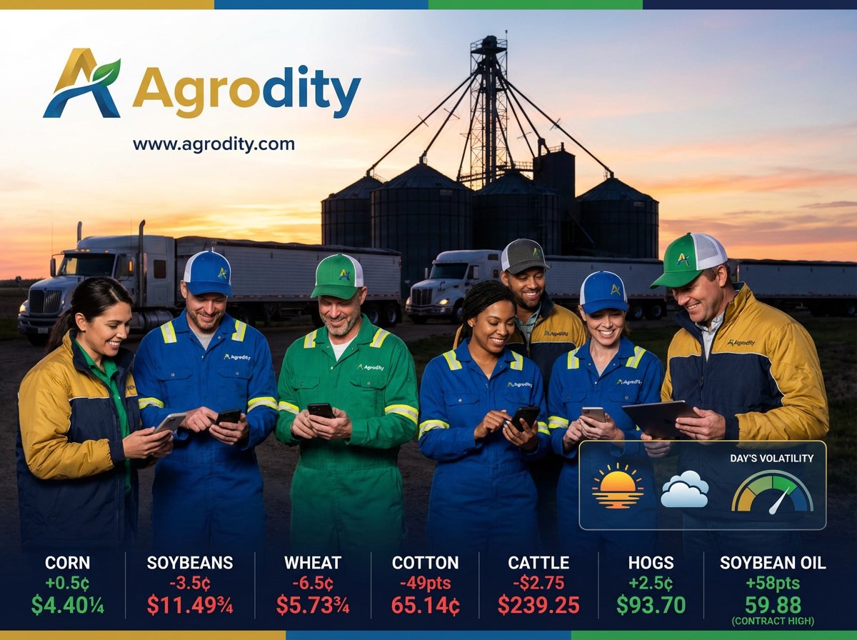 Agrodity - Cash Grains Bids tweet media