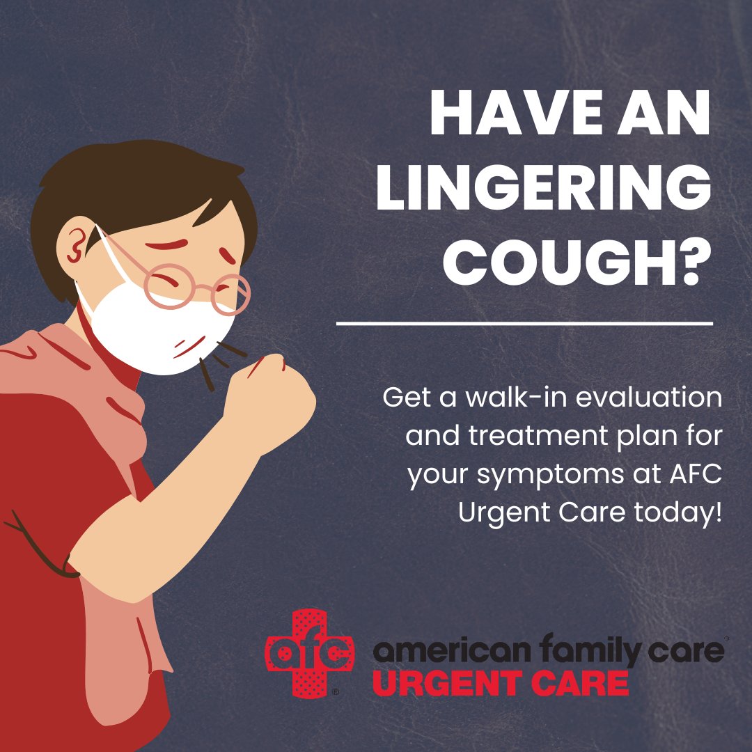 A lingering cough can disrupt sleep, work, and your entire routine. Our providers evaluate bronchitis, pneumonia, and other respiratory infections with same-day care and on-site diagnostics.